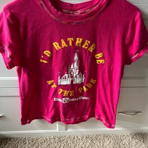 I’d Rather Be At The Park Walt Disney World T Shirt